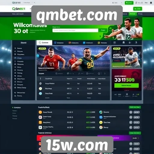 Análise da interface do usuário do qmbet.com